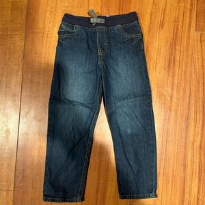 Elastic waist jeans